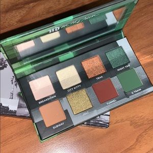 New in Box Urban Decay On the Run Mini Palette in G-TRAIN